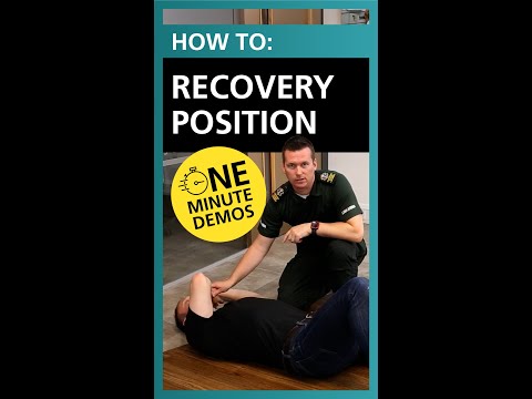 The Recovery Position - How to | One Minute Demos | YouTube Shorts