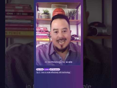 How to scale effectively with technology