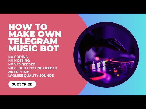 How To Make Own Telegram Music Bot For Free 🔥 || No Heroku || No VPS || No Cloud Hosting || @CdVai