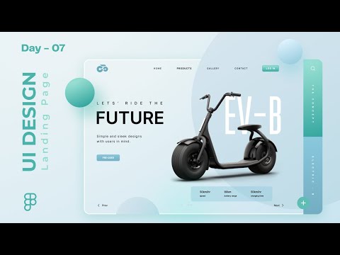 How To Design Landing Page in Figma | Day 07 Figma Tutorial | GDMentor