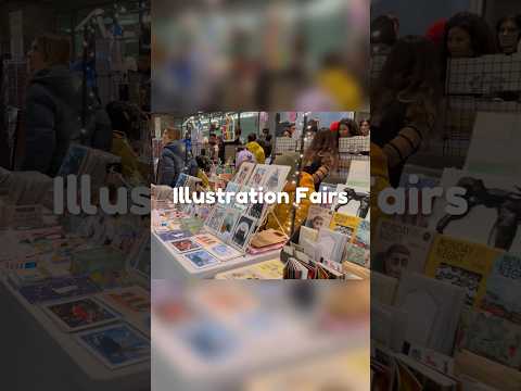 Trailer for my new video about Illustrators Fair, London #illustration #fair #artlife #illustrators