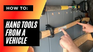 Mount Tools on a Vehicle- Quick Fist Rubber Clamps Install, Demo & Review