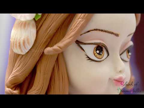 Hand Sculptured Airdry Clay Cute Mermaid Doll By Tulsi Chaitanya | #ScholOfDreamSkills