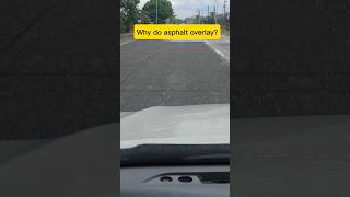 Why do asphalt overlay on existing concrete pavement? #mannelearningacademy