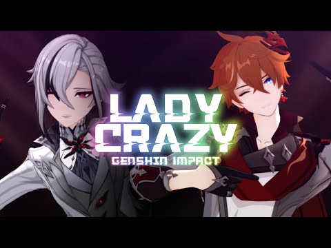 【原神MMD】LADYCRAZY アルレッキーノ＆タルタリヤ