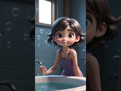 Olivia’s Bath Time Story 🛁 | Clean & Happy Bedtime Routine for Kids  #kidsstory  #disney