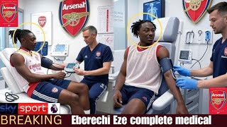 EZE ARRIVES IN LONDON AS ARSENAL MEDICAL BEGINS AFTER SHOCK SWITCH