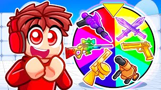 THE *RANDOM* OVERPOWERED GUN CHALLENGE in Rivals!