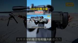 吃雞神器！ AWM狙擊步槍原理講解：極高的知名度和口碑實至名歸 #射擊訓練 #實彈 #武器 #競技射擊 #AWM