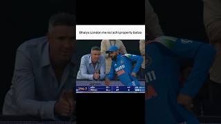 COMEBACK TO HOTA RAHEGA 😅 #viratkohli #cricket #reachmore #indvseng #100kview #funny #shorts