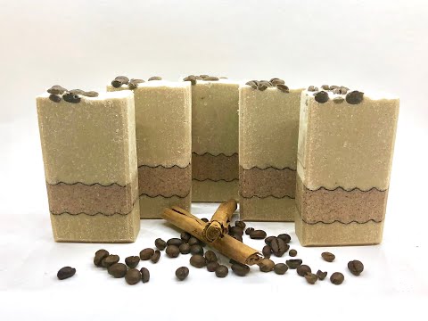 Coffee sea salt soap