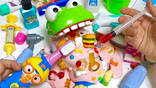 [🌟Toy ASMR🌟] 🦷8 Minutes Satisfying with Unboxing Dentist Doctor toys & Ambulance ASMR