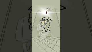 The toilet intruder! 😀 (4k memes) #shorts