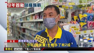 【凱米颱風】防颱物資準備好了嗎？ 賣場設「防災區」應戰@newsebc