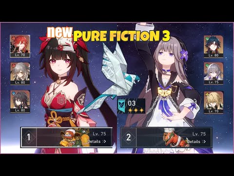 80000 Point - Sparkle Himeko & Blade Herta Pure Fiction 3 | Honkai Star Rail 2.0