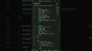 Page Loader | Animated Square #CSS #HTML #Coding