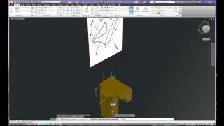 AutoCAD 2013 3D solids model creation