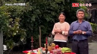 大甲媽遶境9天8夜 網友拍下1分鐘影片感動許多人（mazu_0828提供）