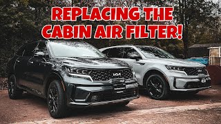 How To Replace Your Cabin Air Filter (2021-2023 Kia Sorento / MQ4)