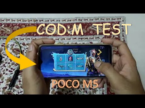 POCO M5 Game Test CODM with game turbo