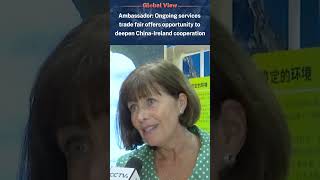Ongoing services trade fair offers opportunity to deepen China-Ireland cooperation| CCTV English