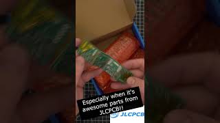 I LOVE unboxing stuff from @JLCPCB !! #jlcpcb #electronics #maker