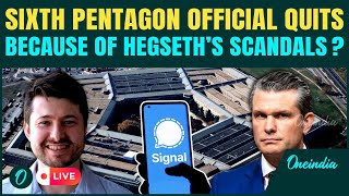 Hegseth’s Pentagon CRISIS Live: Sixth Official QUITS Under Hegseth’s Lead| Fired Or Silenced?