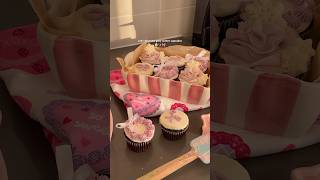 🧁🎀🫶🏻 #bakewithme #aestheticvideo #shortsviralvideo #bakingrecipes #bakingtips #homebaking