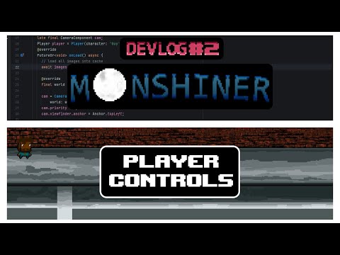Flame Game Engine and Player Controls | Devlog #2