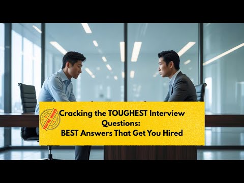 Cracking the 7 Toughest Interview Questions BEST Answers That Get You Hired!
