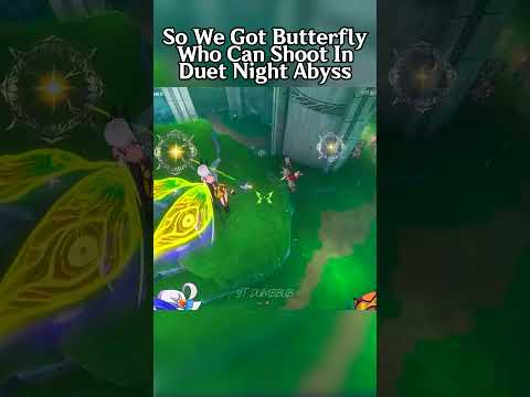 So We Got Butterfly Who Can Shoot In Duet Night Abyss #DuetNightAbyss