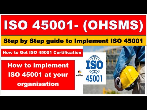 How to Implement ISO 45001 | Step By Step Guide | ISO 45001 OHSMS | Requirement of ISO 45001 |