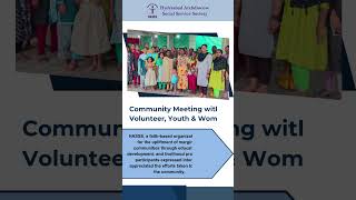 Community Meeting with Volunteer, Youth & Women #womenempoweringwomen #ngo #empoweringwomen#ngojobs