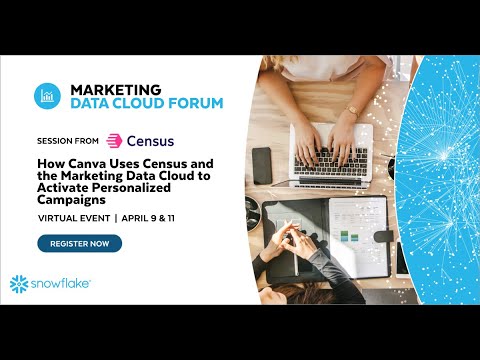 How Canva uses Census and the Snowflake Marketing Data Cloud to Personalize Campaigns to 170M+ Users