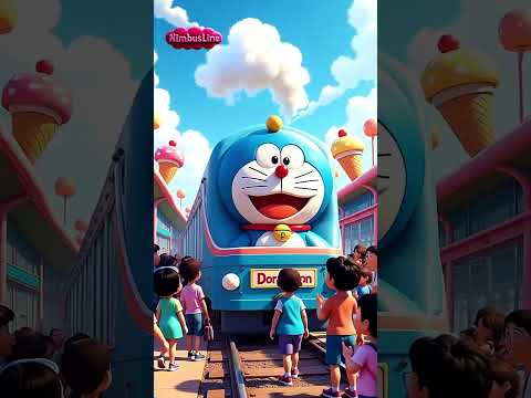 Doraemon Themed Train 🎀 Would you like to ride?