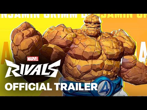 Marvel Rivals - The Thing Character Gameplay Reveal Trailer | You Know What Time It Is