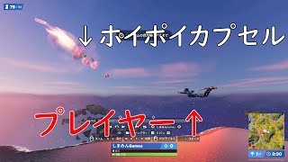 【フォートナイト】　ホイポイカプセルに当たるとどうなるの？