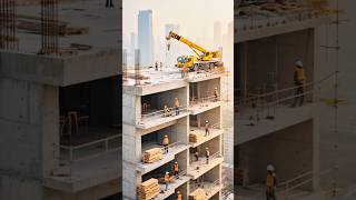 Seconds Before Disaster: Crane Topples on High-Rise – Everything Collapses Instantly!" ⚡🙏 #disaster