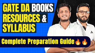GATE DA Books, Resources & Syllabus | Complete Preparation Guide | Jay Bansal | The ML Hub