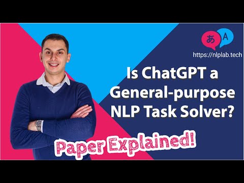 ChatGPT: One model for any NLP task? | Paper explained