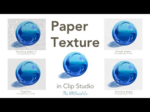 Detailed Step-by-step guide on How to use Paper Texture in Clip Studio