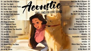 Best Acoustic Love Songs 2024 Cover 🌻 Chill English Love Songs 🌻 Morning Mood Music 2024 New Songs