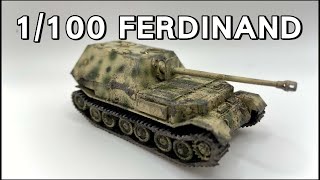 ZVEZDA 1/100 Ferdinand  斐迪南象式驅逐戰車 Panzerjäger Tiger (P) Ferdinand/Elefant Sd.Kfz.184