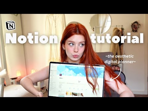 step by step digital planning tutorial! 🌱 (cute Notion dashboard, routines & to-do list)