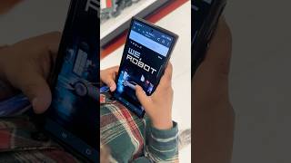 He bought a Tesla Robot! #tesla #teslarobot #christmas #skit #target