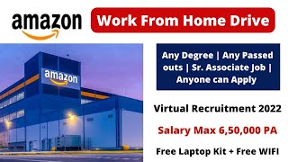 Amazon Work From Home Drive 2022 | Any Graduates | Any Passed outs | Amazon WFH Drive