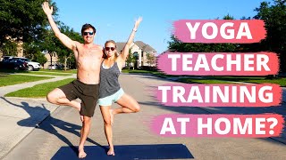 Online Yoga Teacher Training?! Our First Weekend of YTT 200 Hour Training At Home
