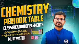 PERIODIC CLASSIFICATION OF ELEMENTS CHEMISTRY | FOR RRB NTPC, GROUP - D, ALP, TECHNICIAN & SSC EXAMS