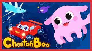 [🎉NEW] What kind of fish lives here? |  Deep-sea animal | Nursery rhymes & Kids Song | #Cheetahboo