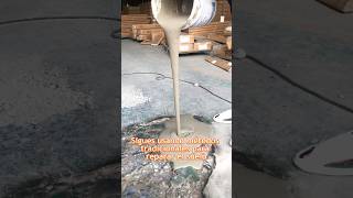 Reliable Solution for Floor Damage! #FastRepair #IndustrialSafety